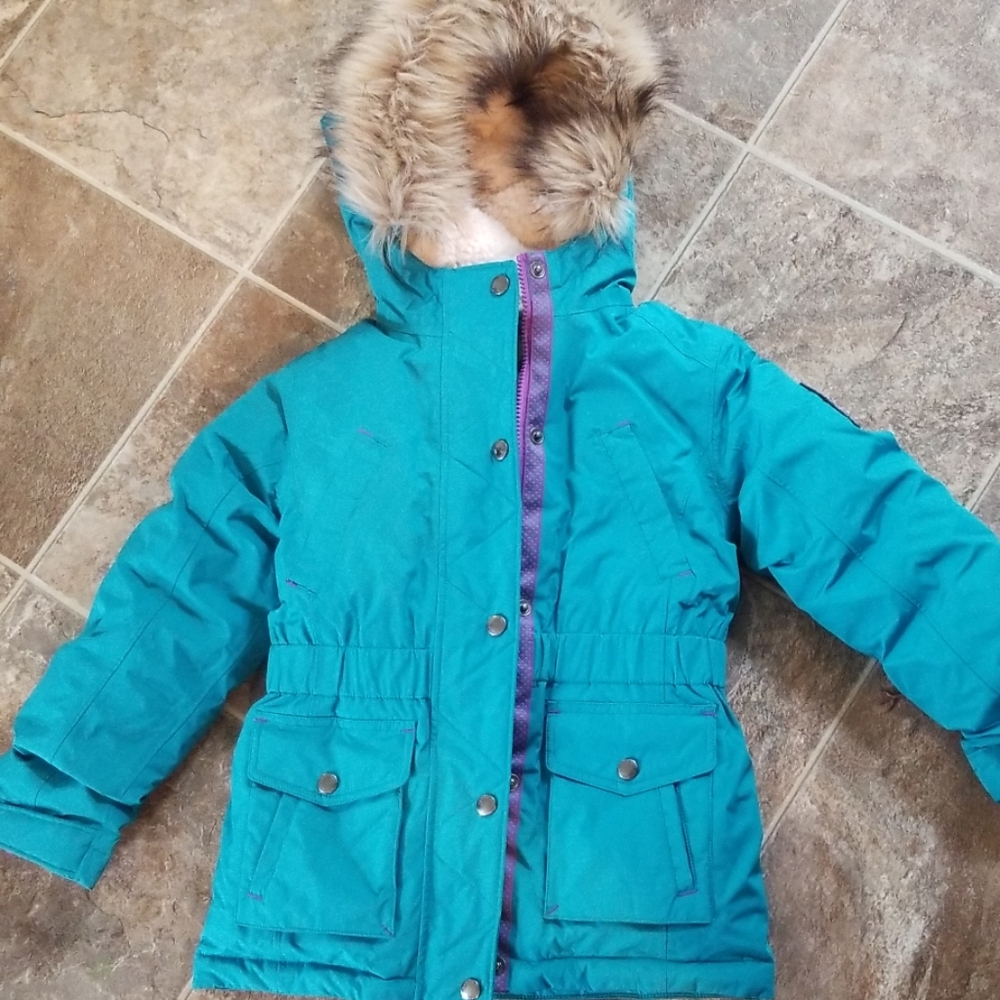 Lands end girls winter coat